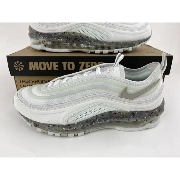 Nike Air Max 97 Terrascape Summit White Men's Sneakers Shoes Recycled DJ5019 100 - Picture 4 of 12
